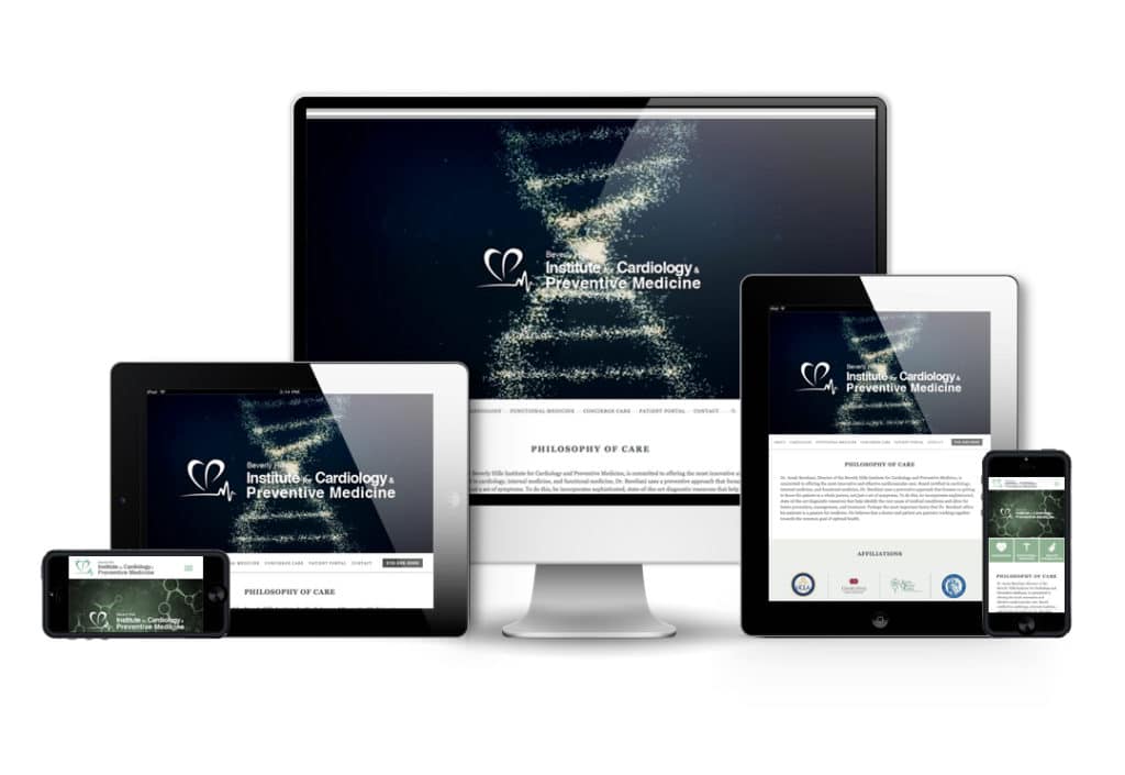 Website Design - Arash Bereliani, MD