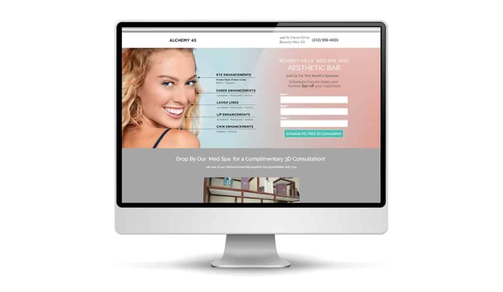 PPC Landing Page - Alchemy 43