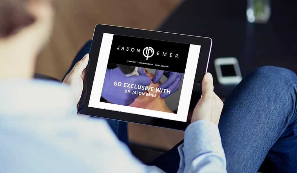 Enewsletter design - Jason Emer, MD