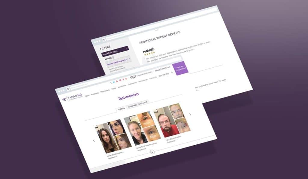 Testimonials - Taban, MD